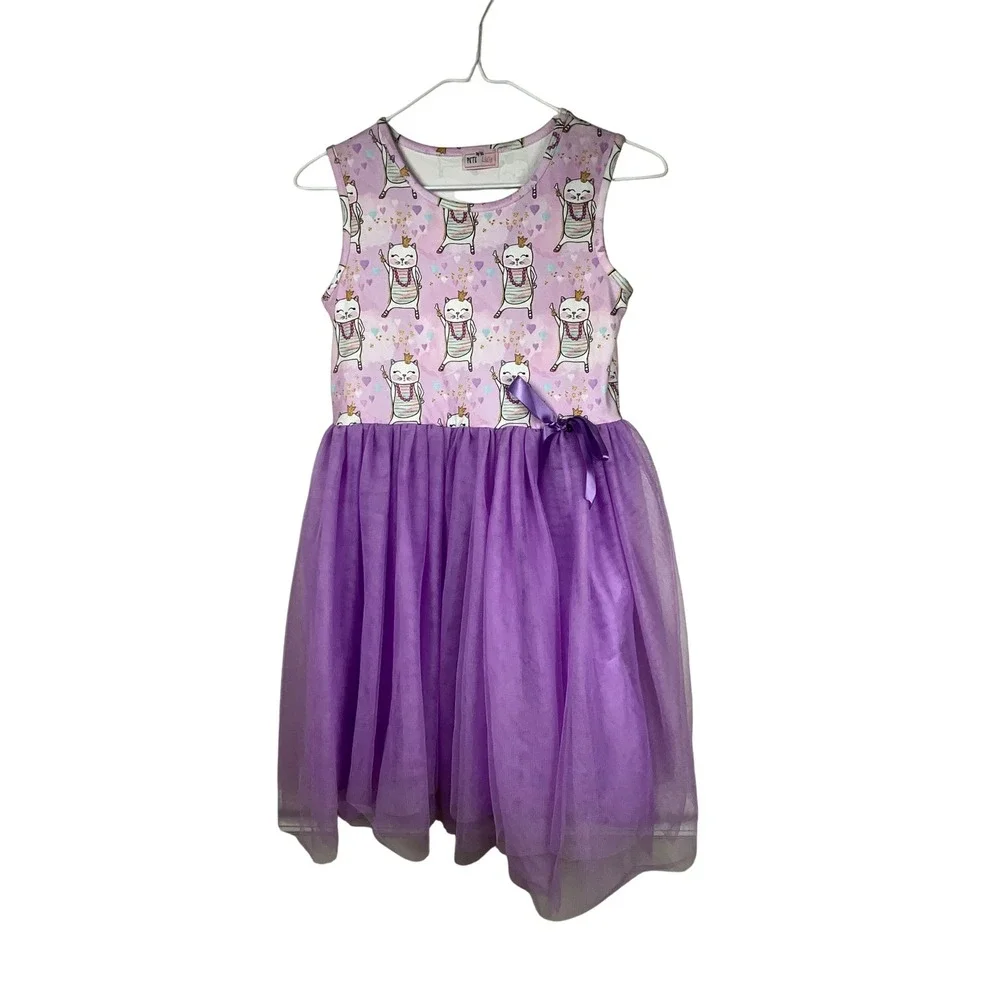 Pete + Lucy Dress Bundle‎ Girls 10/12 Fox Cactus Rainbow Unicorn Kitty Cat